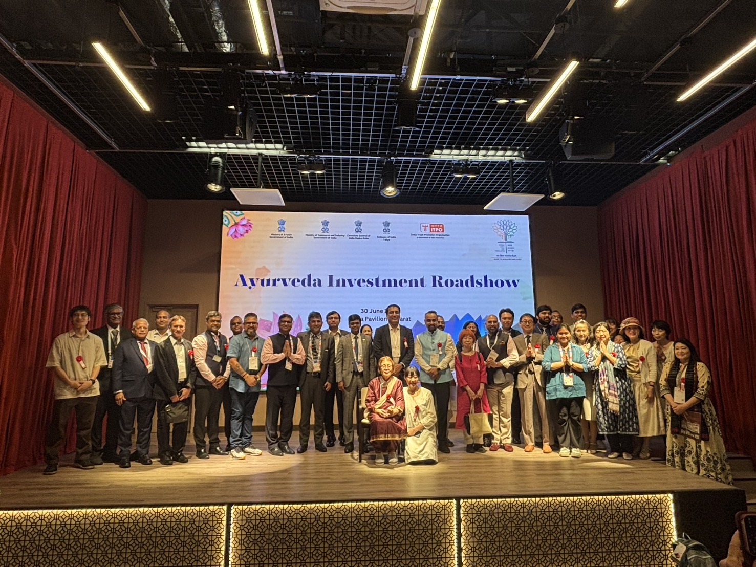 (きた日誌) EXPO2025 大阪・関西万博 インド館 アーユルヴェーダイベントにて　ご挨拶させていただきました